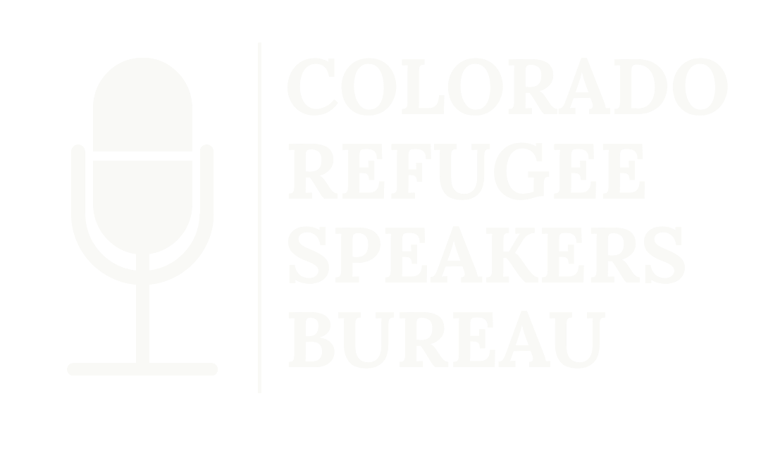 Colorado Refugee Speakers Bureau Logo